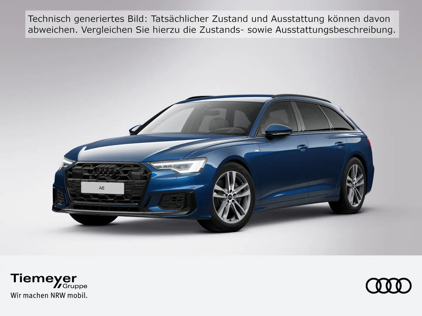 Audi A6 45 TFSI 2x S LINE LM19 HuD MATRIX KAMER Blau - 1