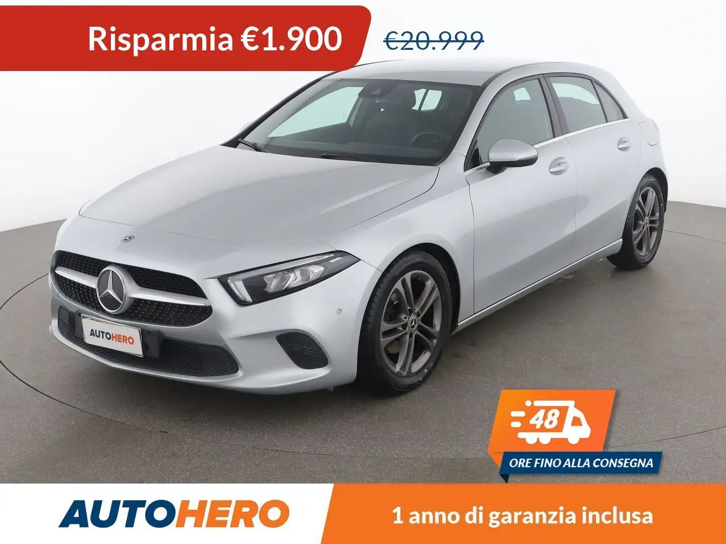 Mercedes-Benz A 180 A 180 d Executive Automatic Grigio - 1