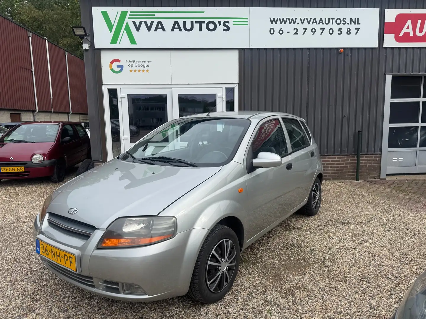 Daewoo Kalos 1.4 AUTOMAAT airco, 4 elektr ramen, APK 10-2027! Grau - 1
