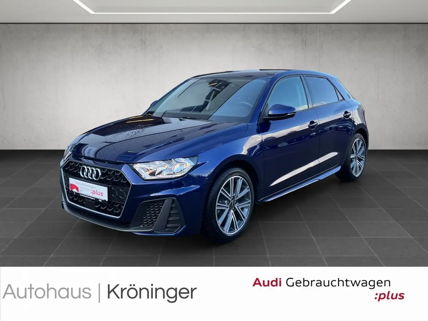 Audi A1 Sportback 30 TFSI S line ACC Klima EPH SHZ Bleu - 1