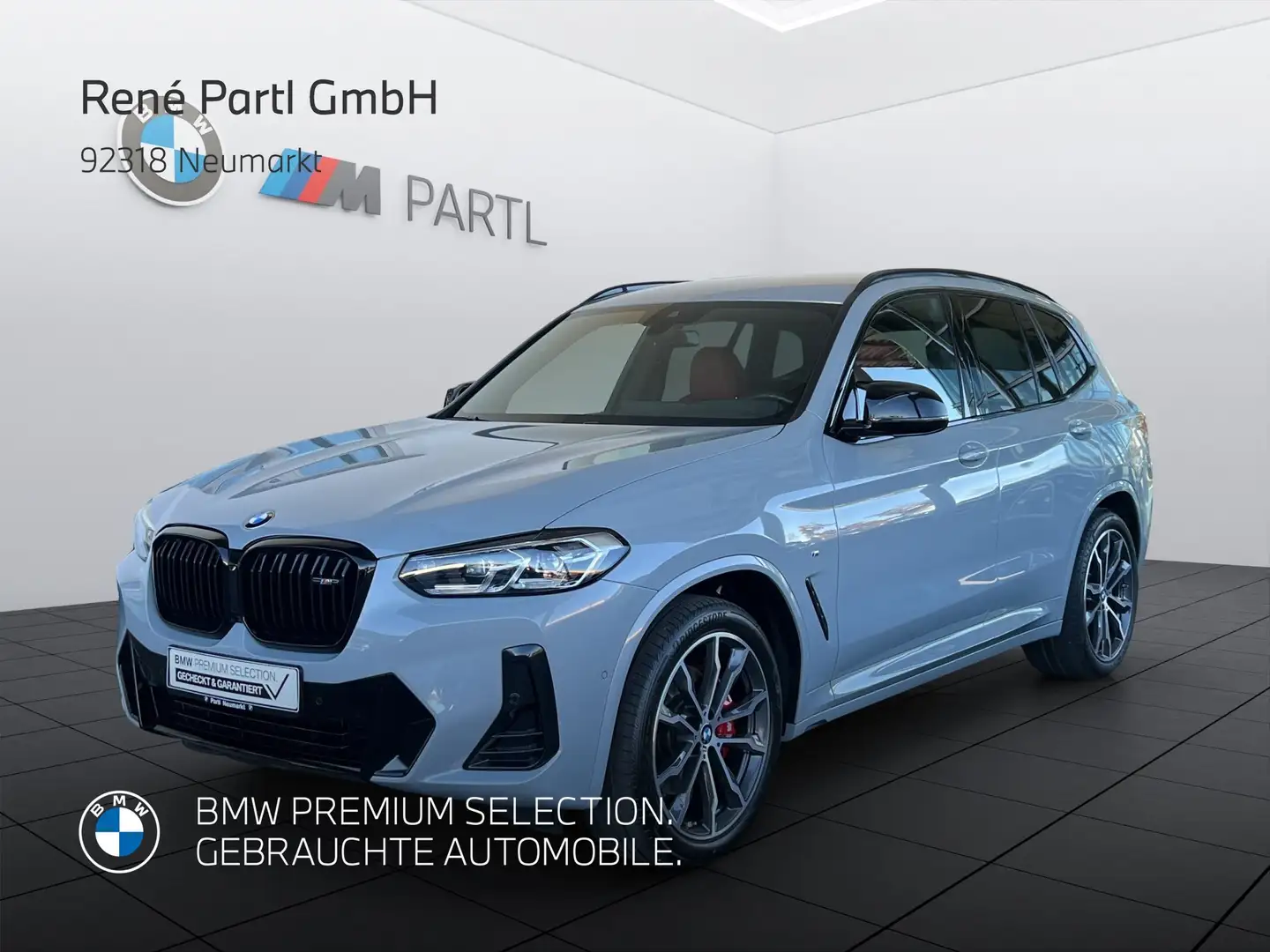 BMW X3 M 40d adapLED RFK AHK HiFi Keyless Gris - 1