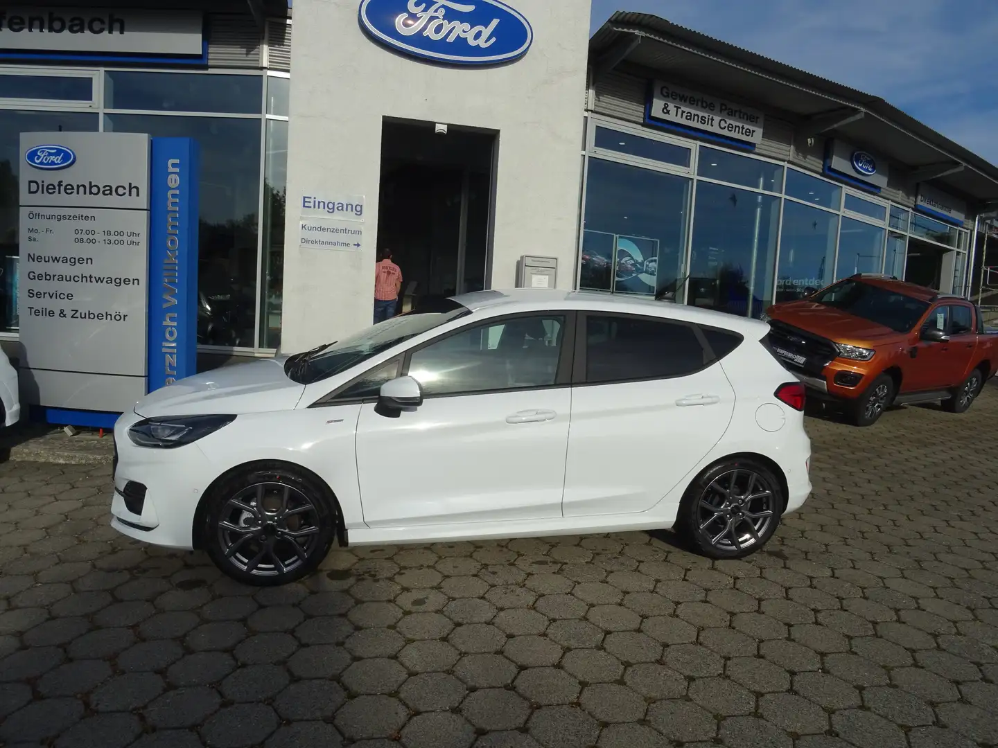 Ford Fiesta 1.0 Ecoboost ST-Line +Kamera+Winter-Paket Blanc - 1