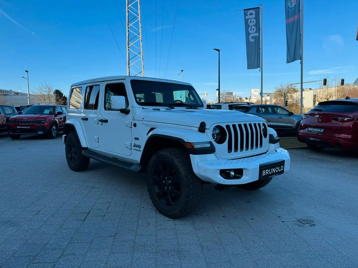 Jeep Wrangler Unlimited JL Sahara 2.0l T-GDI 270PS Blanco - 2