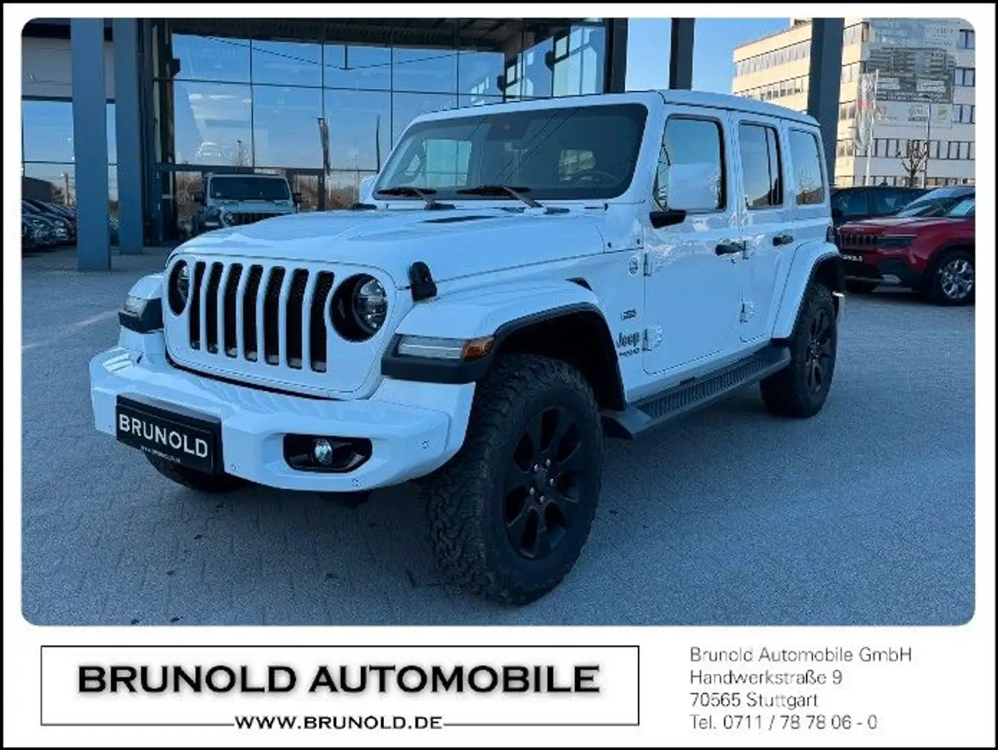Jeep Wrangler Unlimited JL Sahara 2.0l T-GDI 270PS Blanco - 1
