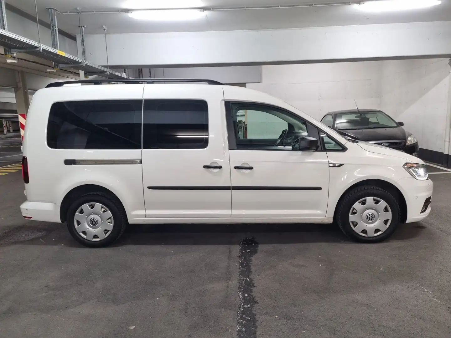 Volkswagen Caddy Nfz Maxi Kombi DSG*Xenon*Navi*ACC*PDC*SHZ* Weiß - 2