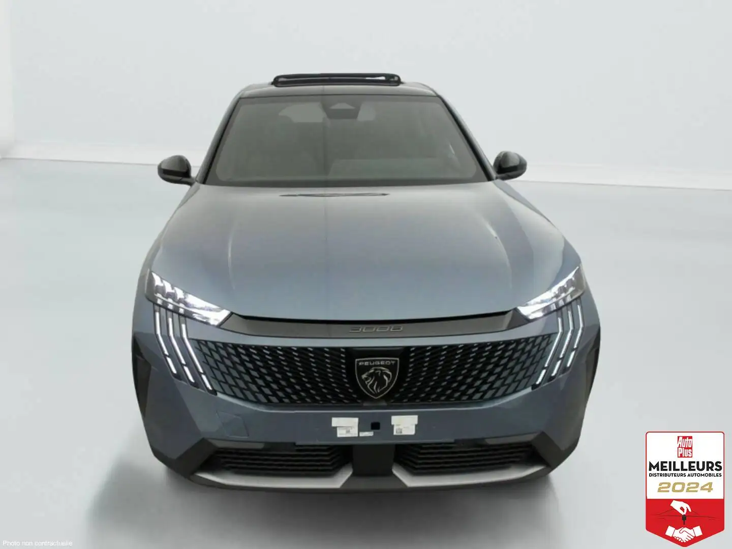 Peugeot 3008 Hybrid 145 e-DCS6 GT Bleu - 2
