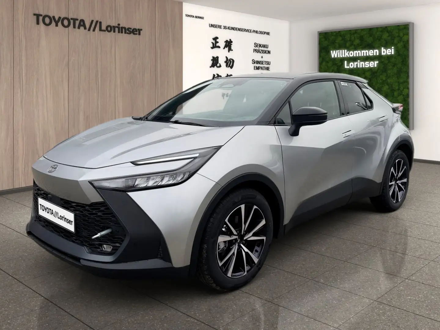 Toyota C-HR 1.8 FWD Teamplayer Kam.+KlimaA+PDC+SHZ+ACC Silber - 2