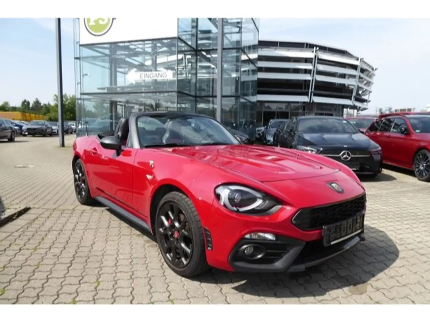 Abarth 124 Spider 1.4 MultiAir Turbo Navi Leder 2farbig Rot - 1