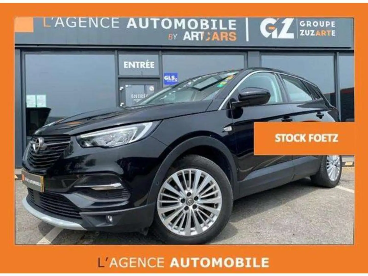 Opel Grandland X 1.5 TD Innovation BVA GARANTIE Zwart - 1
