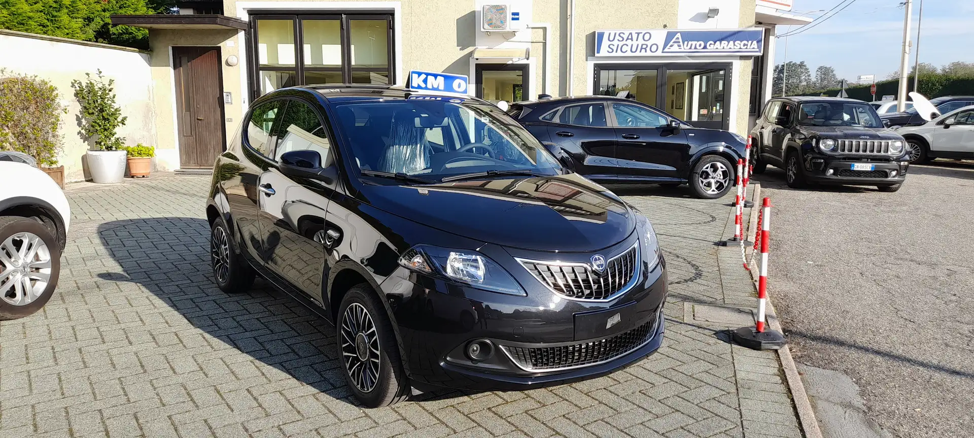 Lancia Ypsilon Ypsilon 1.0 firefly hybrid Platino Nero - 1