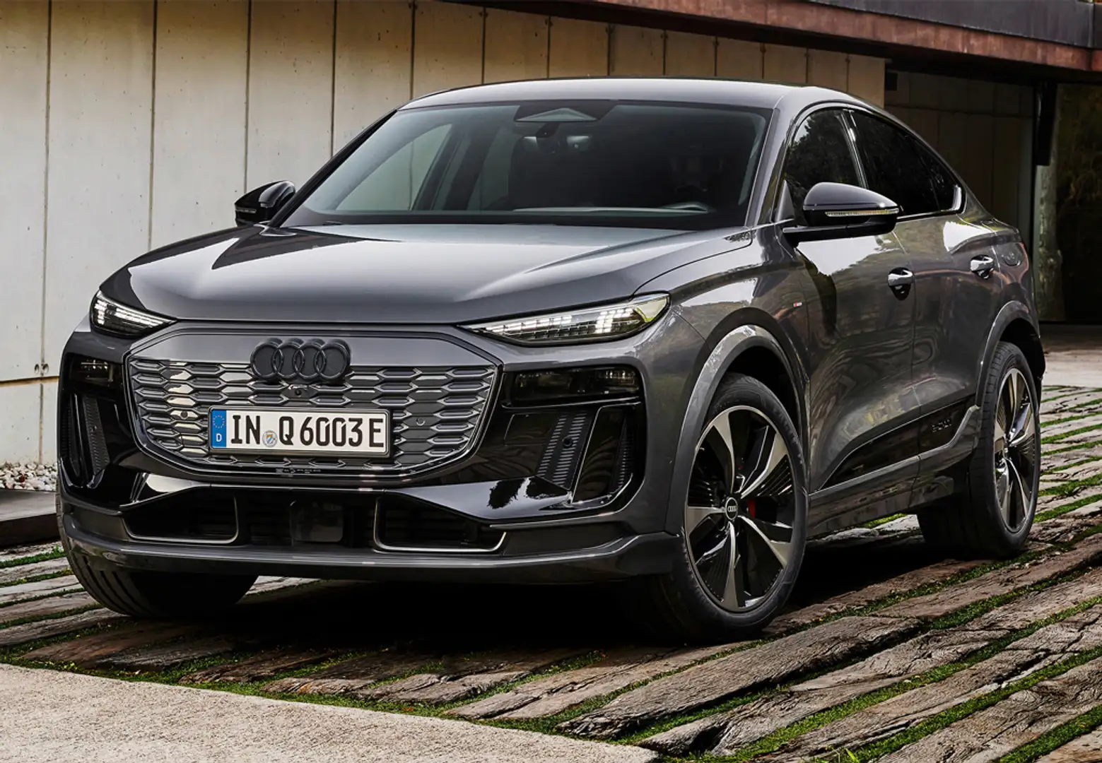 Audi Q6 e-tron Sportback performance S line 225kW 100KWh Gris - 1