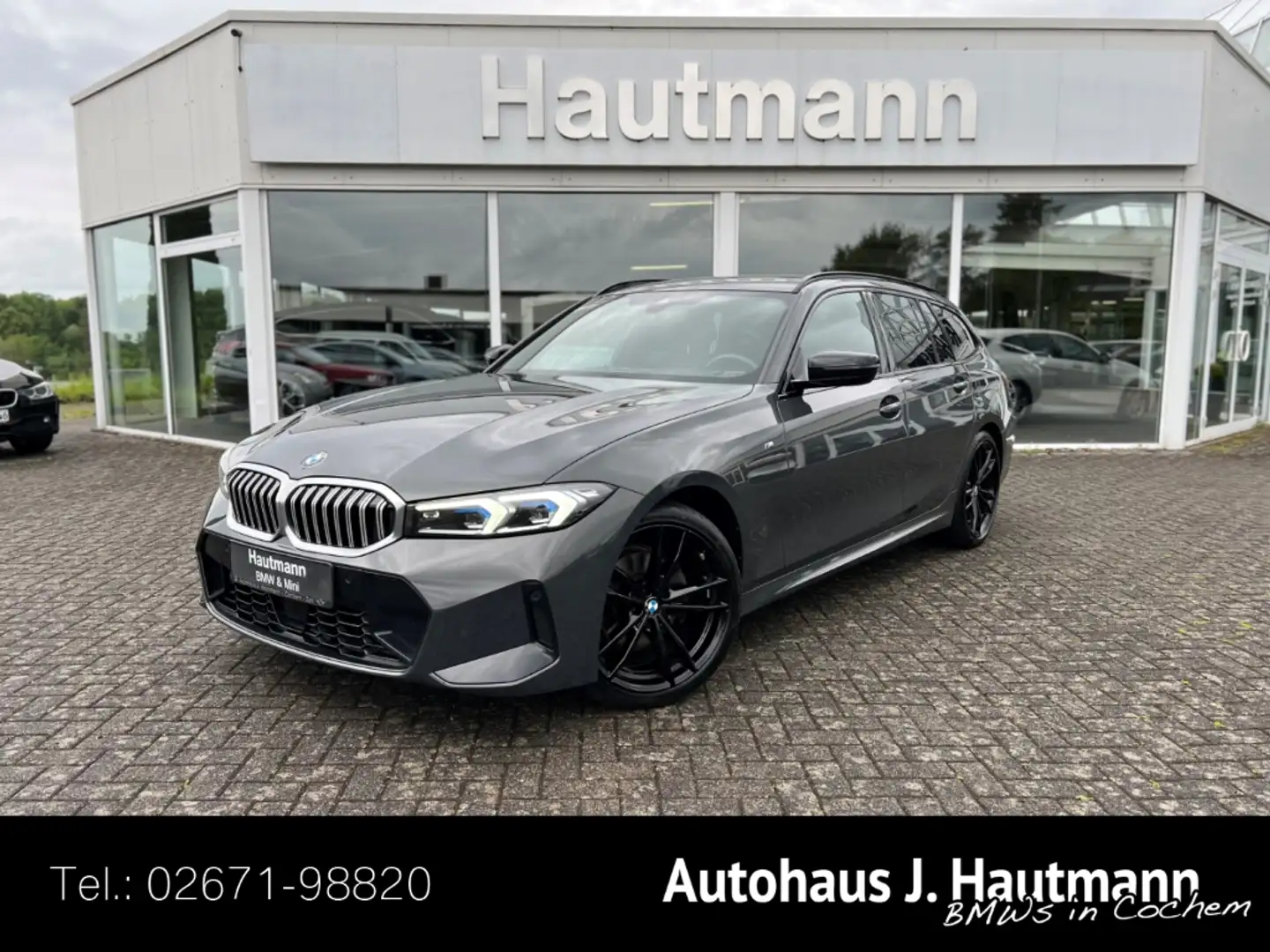 BMW 320 d xDrive Touring M SPORT *FACEL.*STH*HUP*ACC* Gris - 1