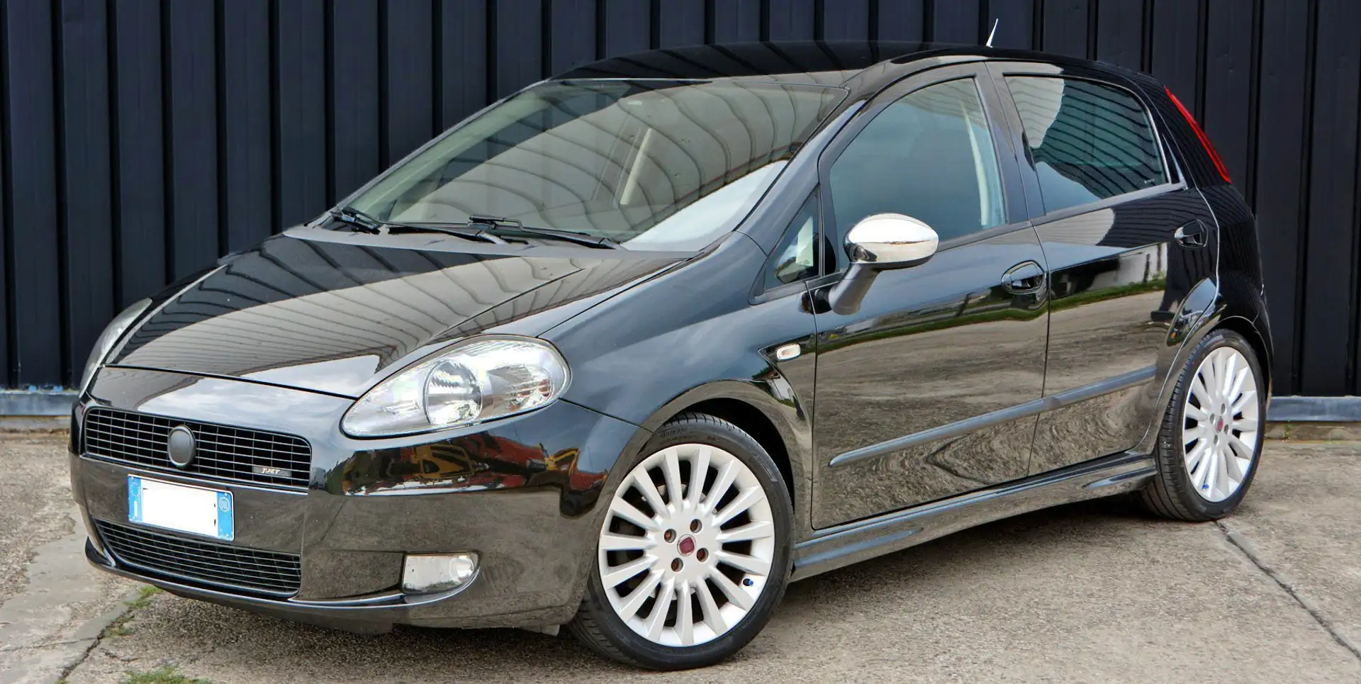 Fiat Grande Punto 5porte 1.4 Tjet Sport Turbo benzina 120cv Schwarz - 2