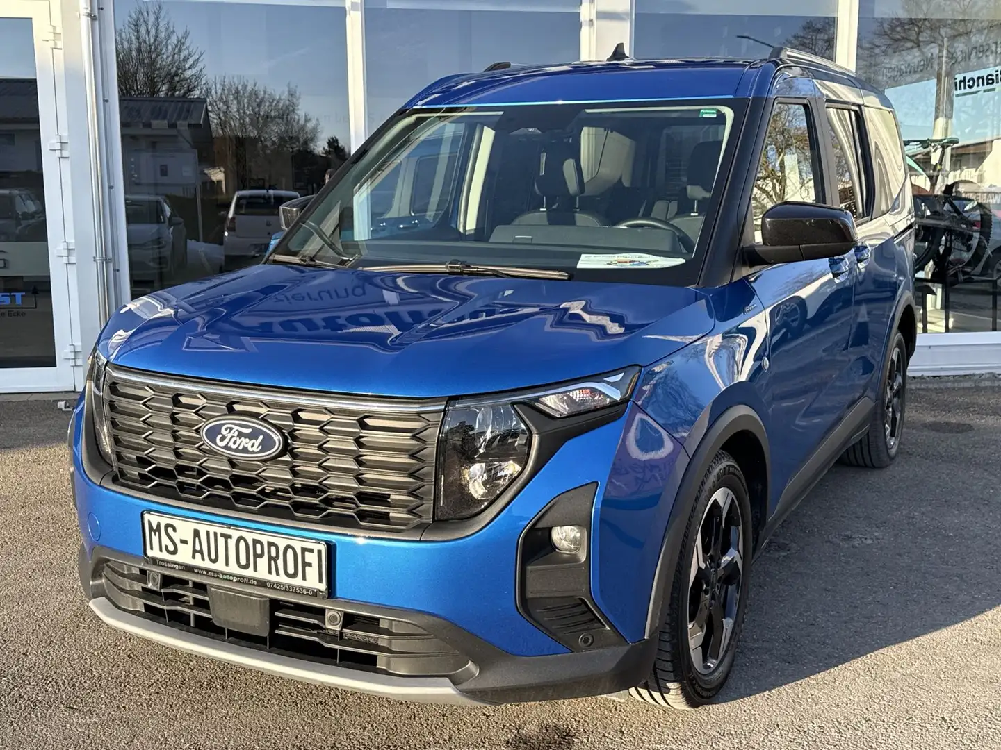 Ford Tourneo Courier Active 1.0 Powershift Navi ACC Bleu - 2