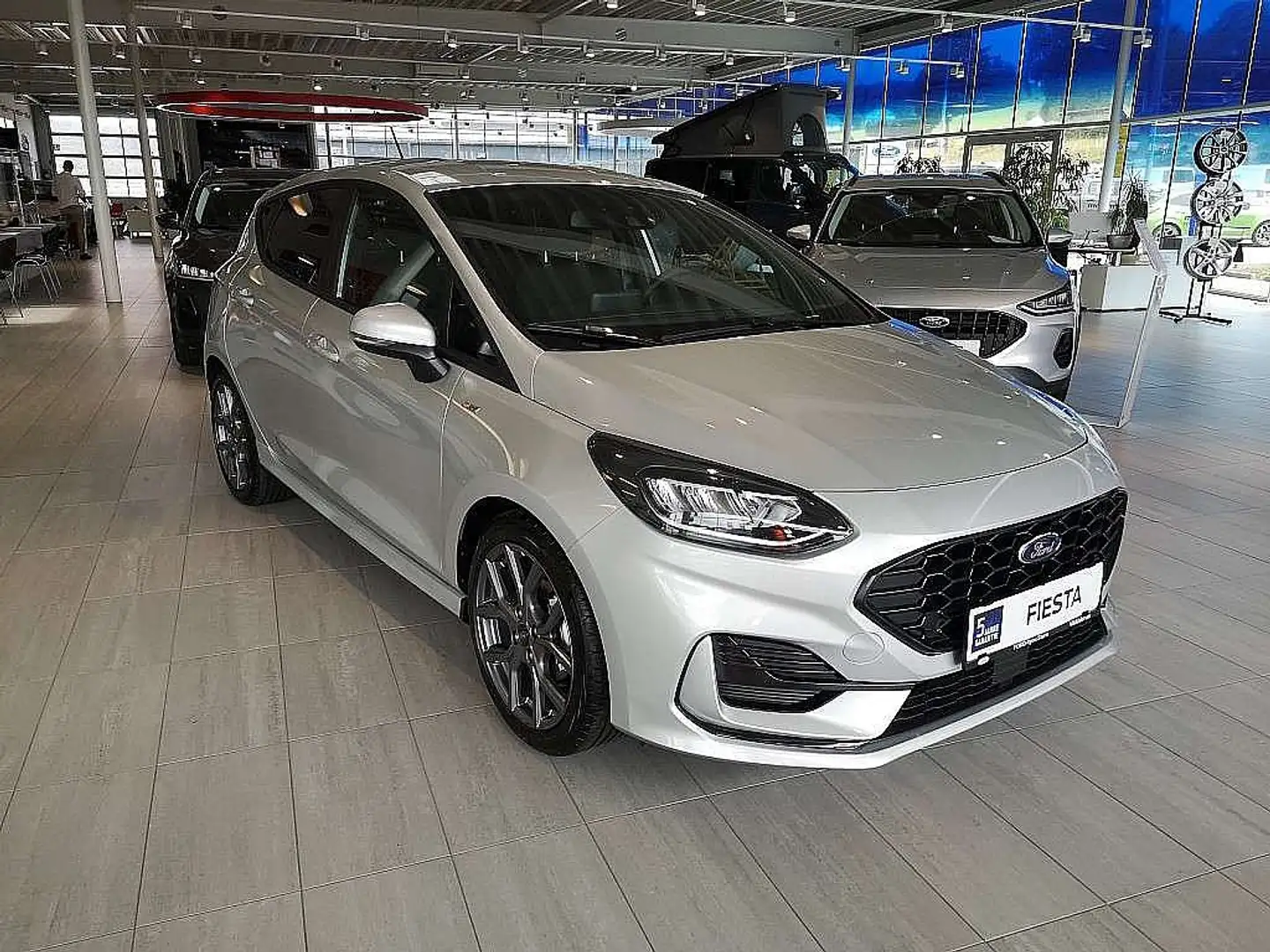 Ford Fiesta ST-Line 1,0 EcoBoost Hybrid Start/Stop Silber - 1