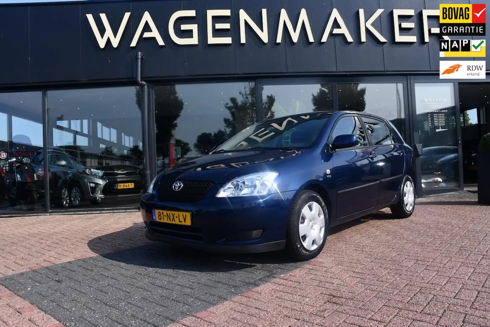 Toyota Corolla 1.6 VVT-i Terra Airco|Elektrische pakket! Blauw - 1