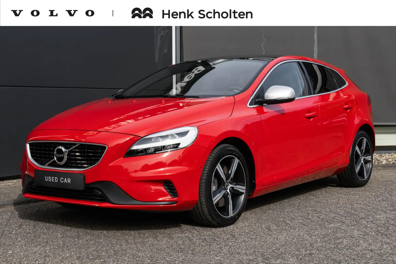 Volvo V40 T3 Automaat Polar+ Sport |Panoramadak|Premium Audi Rood - 1
