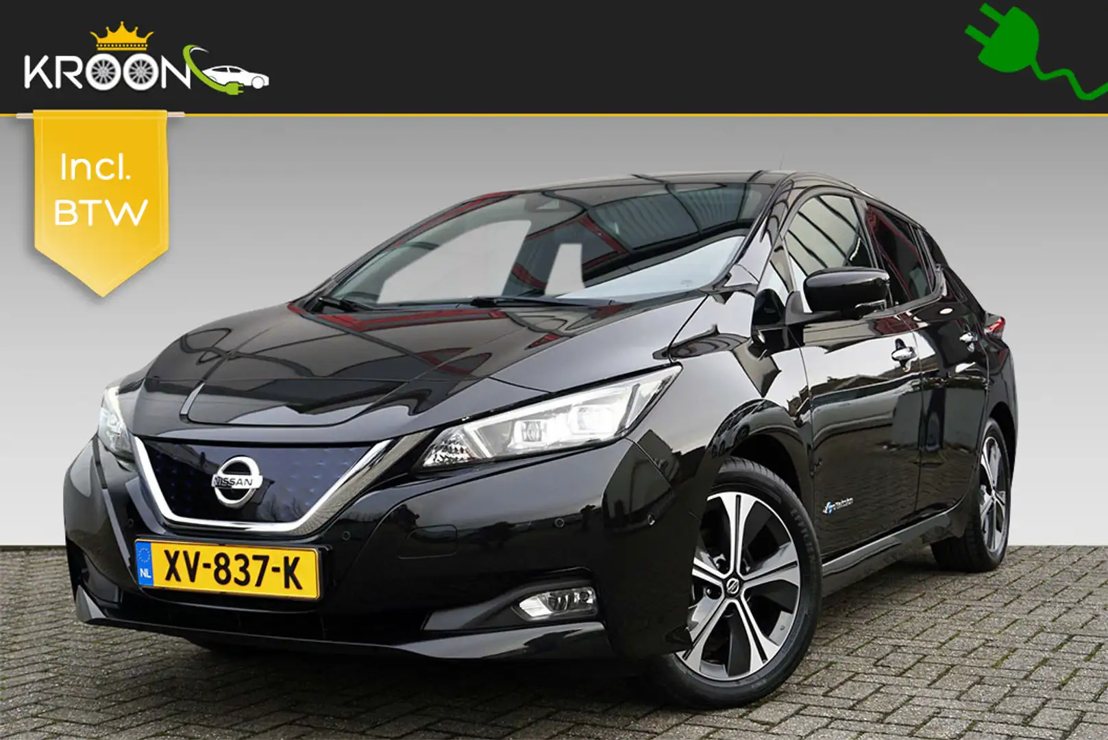 Nissan Leaf Tekna 40 kWh Pro Pilot Park Assist € 2.000,- SEPP Noir - 1