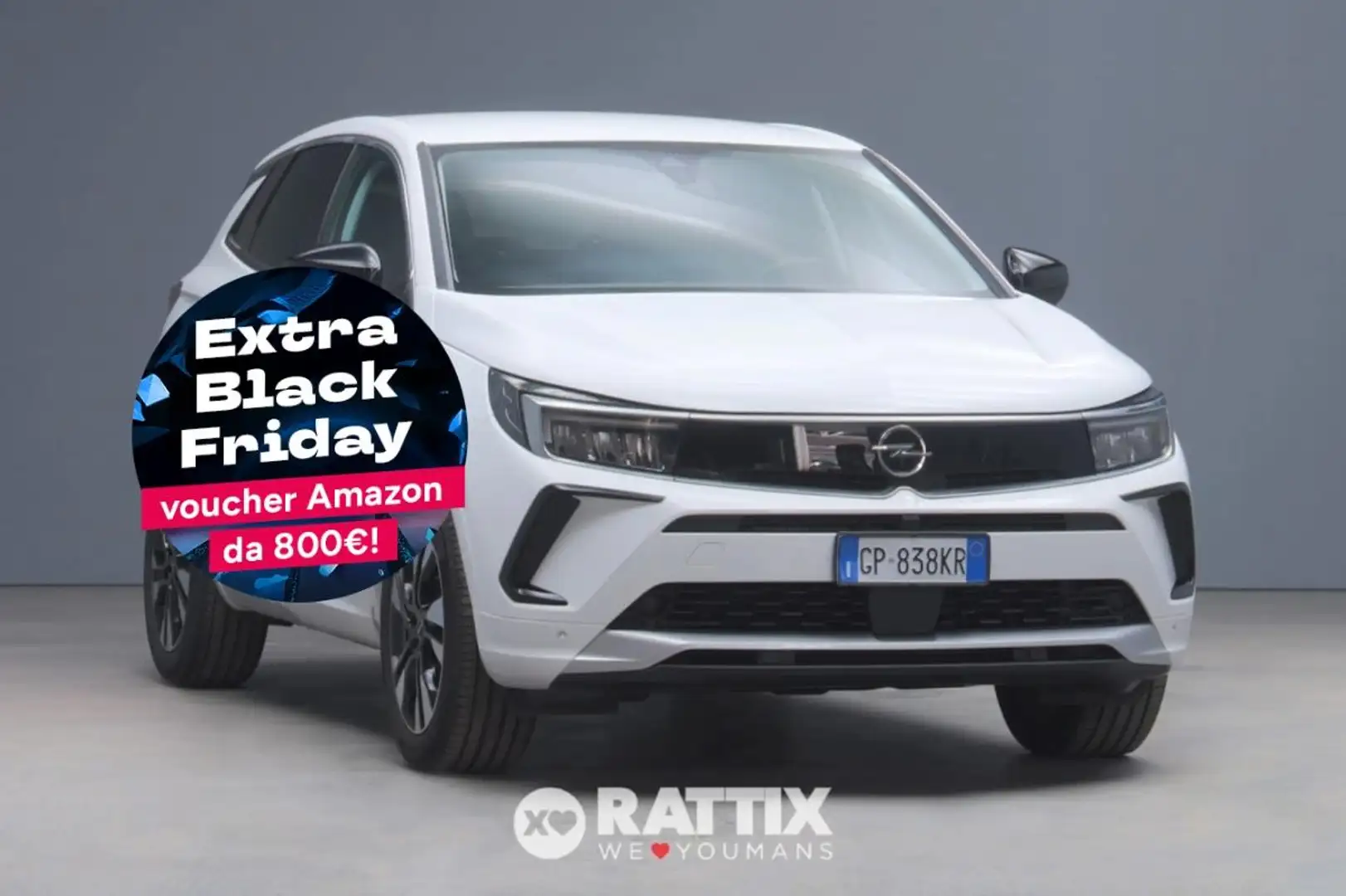 Opel Grandland 1.2 130CV Business Elegance AT8 Wit - 1