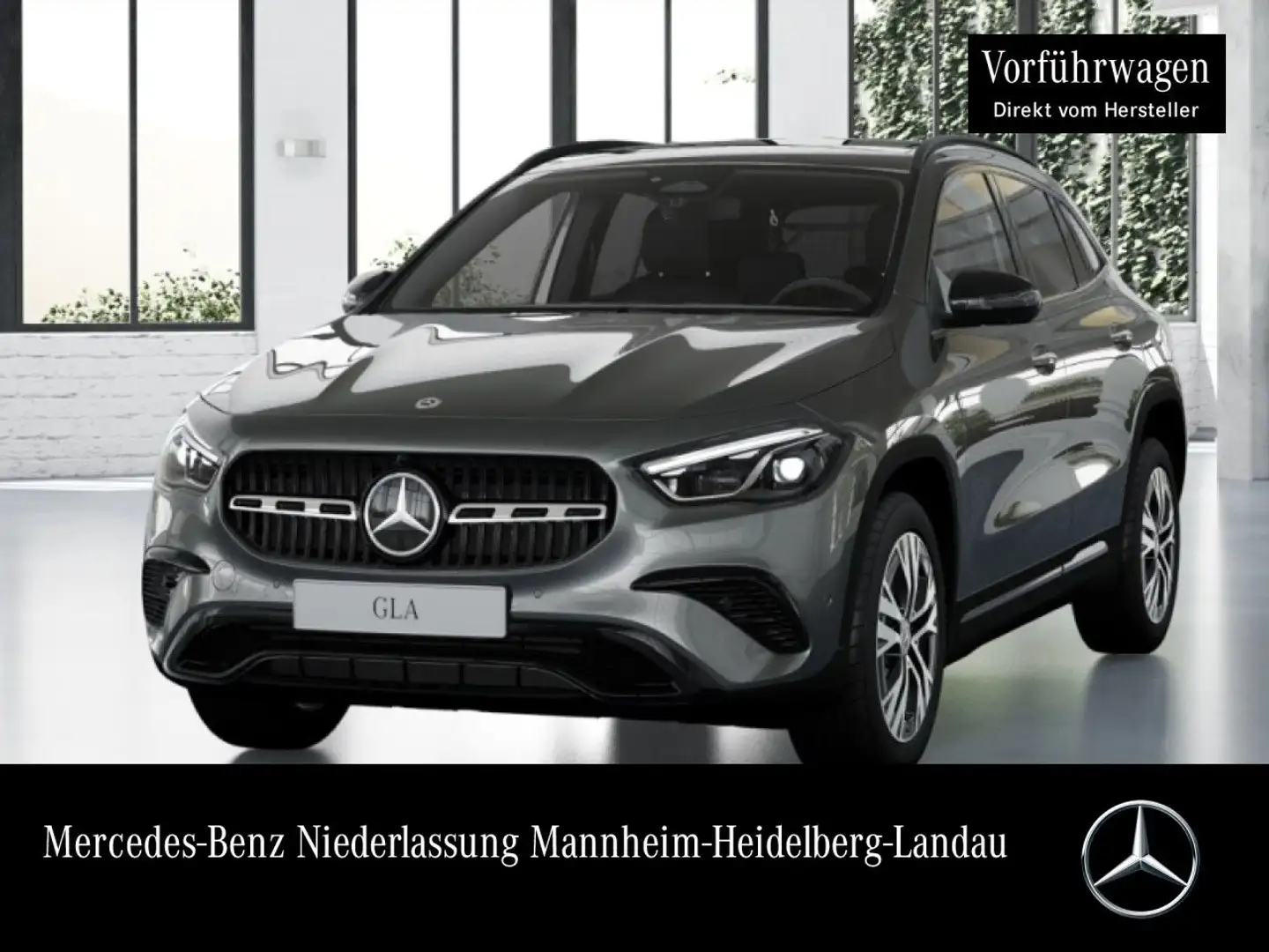 Mercedes-Benz GLA 200 PROGRESSIVE+NIGHT+PANO+360°+MULTIBEAM+7G Gris - 1