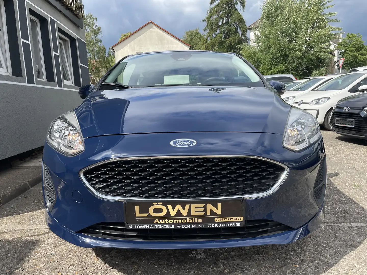 Ford Fiesta Trend '' II. Hand - Klima - HU & AU 02/2027" Azul - 2