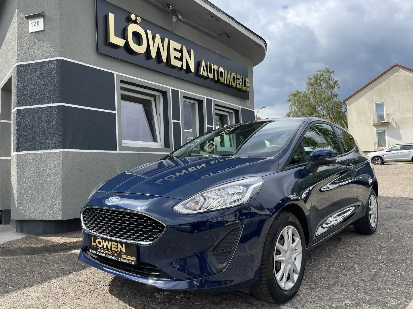 Ford Fiesta Trend '' II. Hand - Klima - HU & AU 02/2027" Azul - 1
