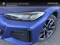BMW i4 eDrive40 340ch M Sport Bleu - thumbnail 10