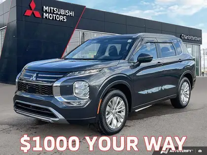 Gray 2026 Mitsubishi Outlander SUV / Crossover Front-Wheel Drive 