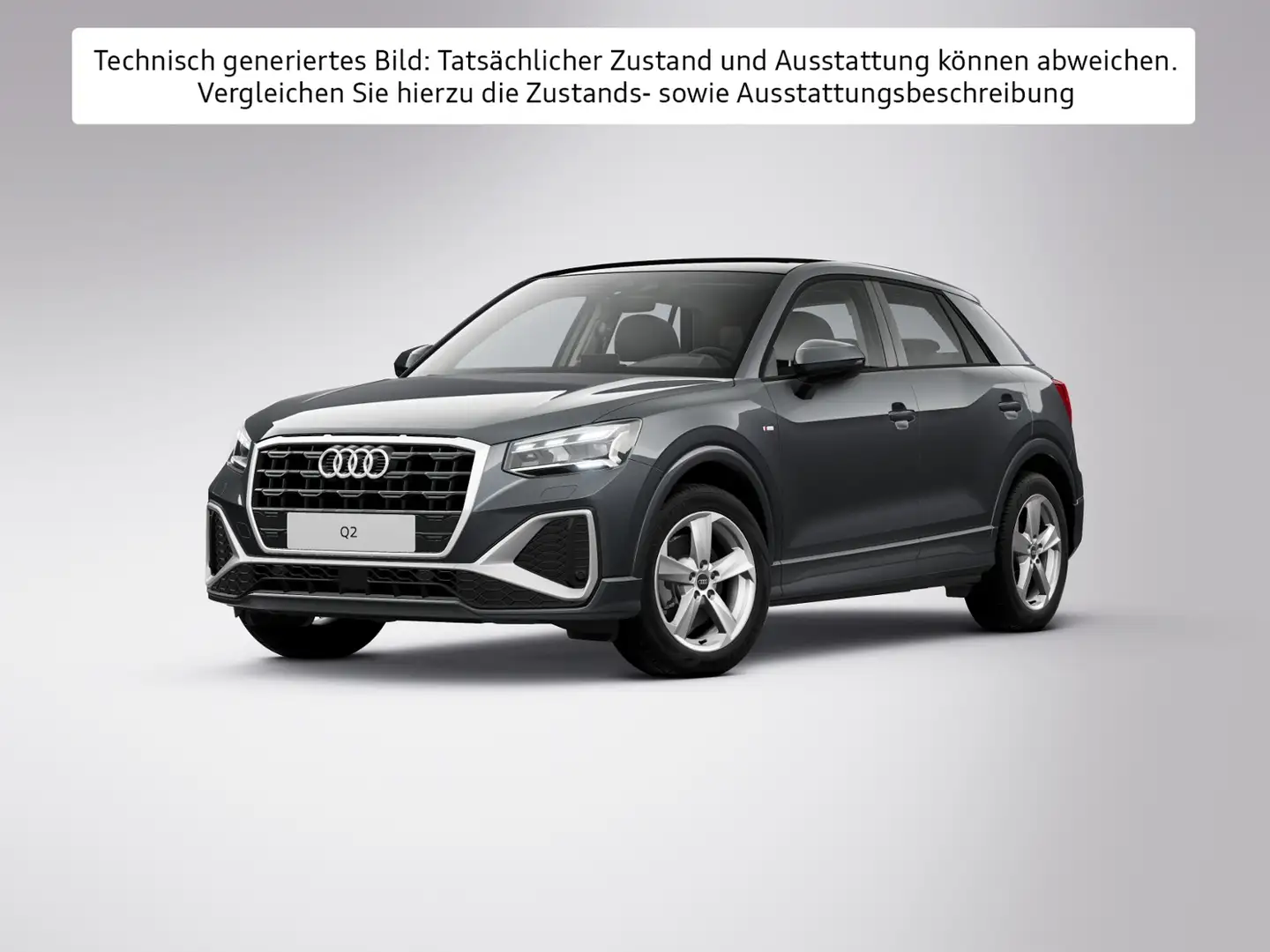Audi Q2 35 TDI S line KLIMA Grau - 2