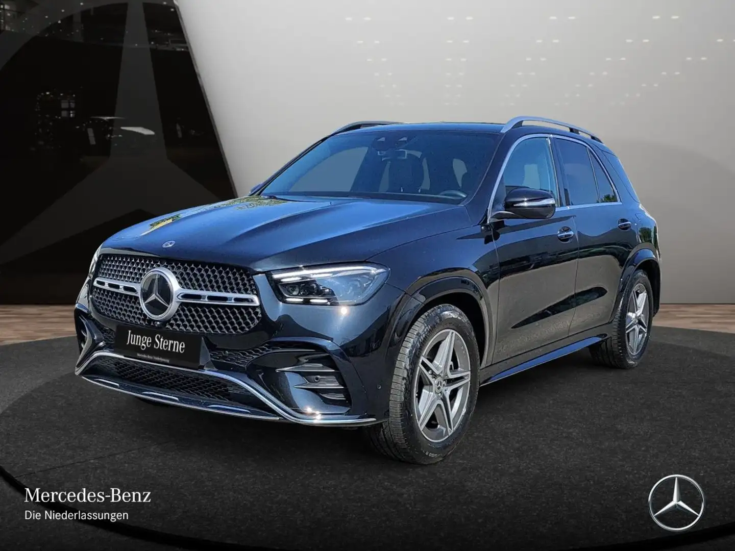 Mercedes-Benz GLE 350 de 4M AMG+360+AHK+MULTIBEAM+FAHRASS+20"+9G Schwarz - 2