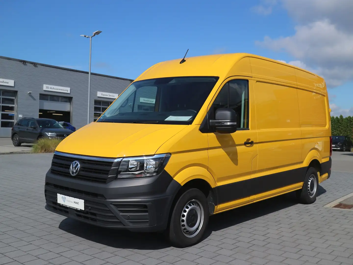 Volkswagen Crafter Kasten 2.0 TDI 35 mittellang Hochdach FWD KLIMA Gelb - 2