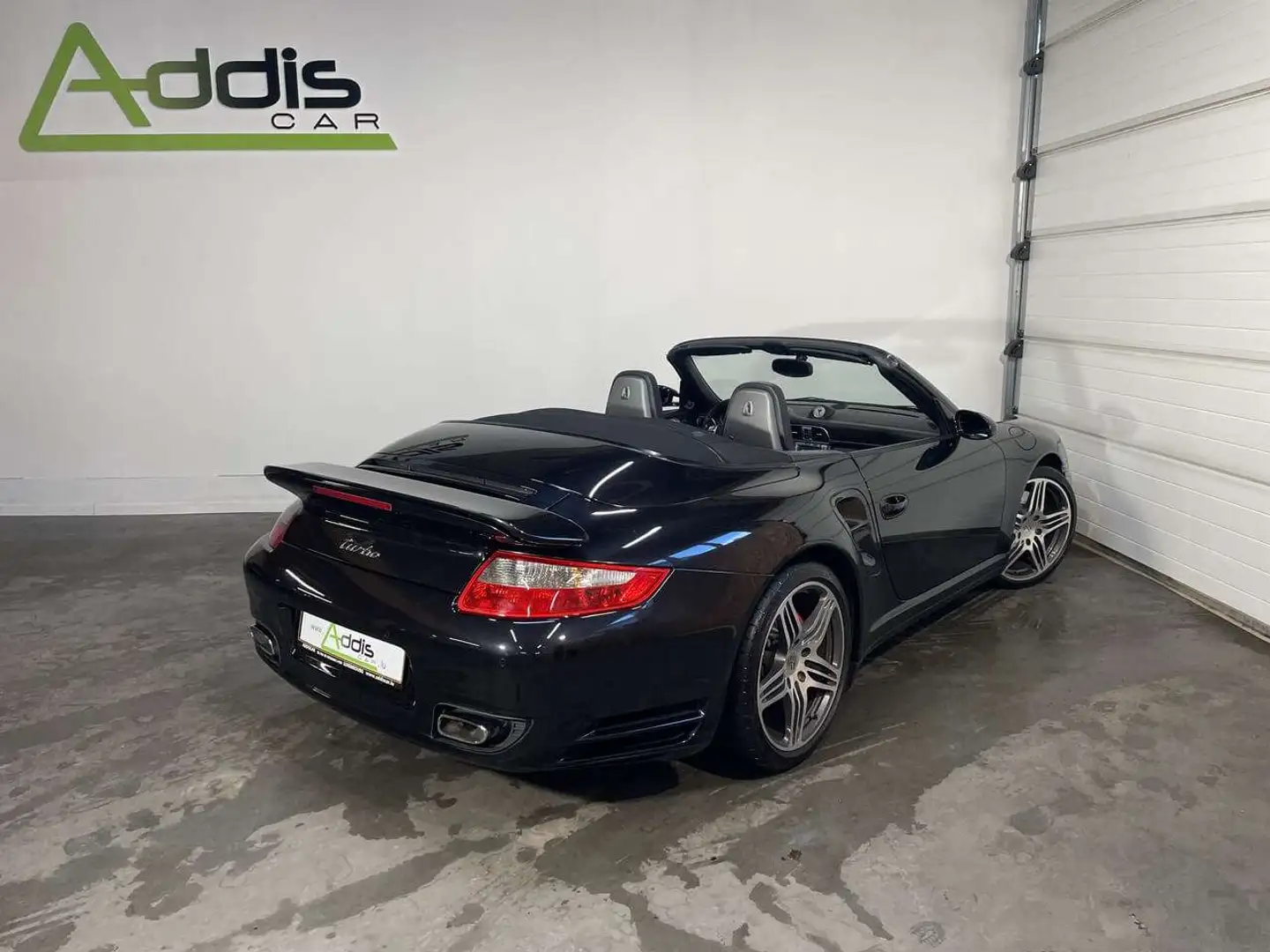 Porsche 911 997 TURBO CABRIOLET 3.6 480 CV TIPTRONIC S GPS Zwart - 2
