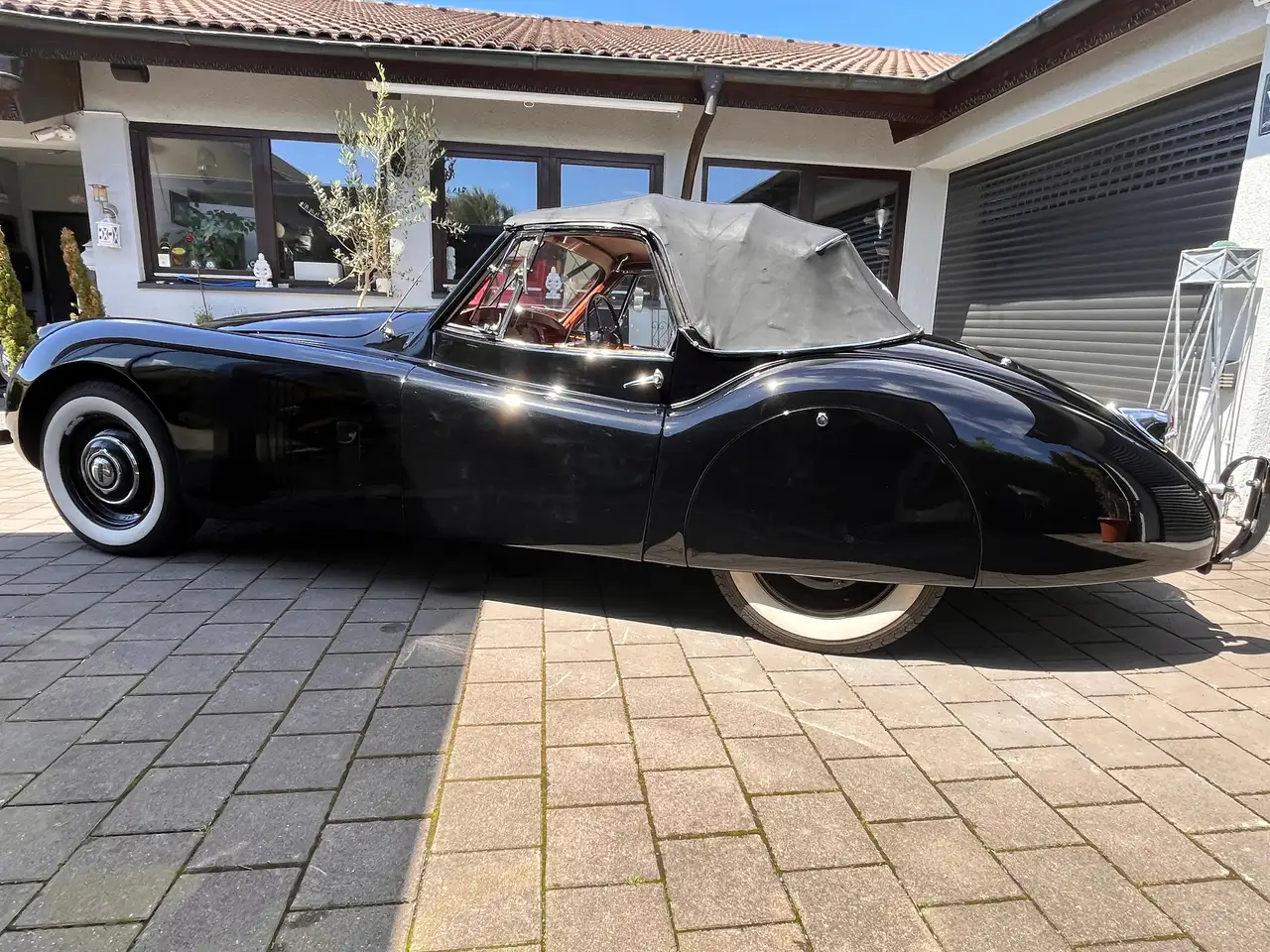 Jaguar XK 120 SE Drophead Cabriolet Traum-Zustand, foto 6