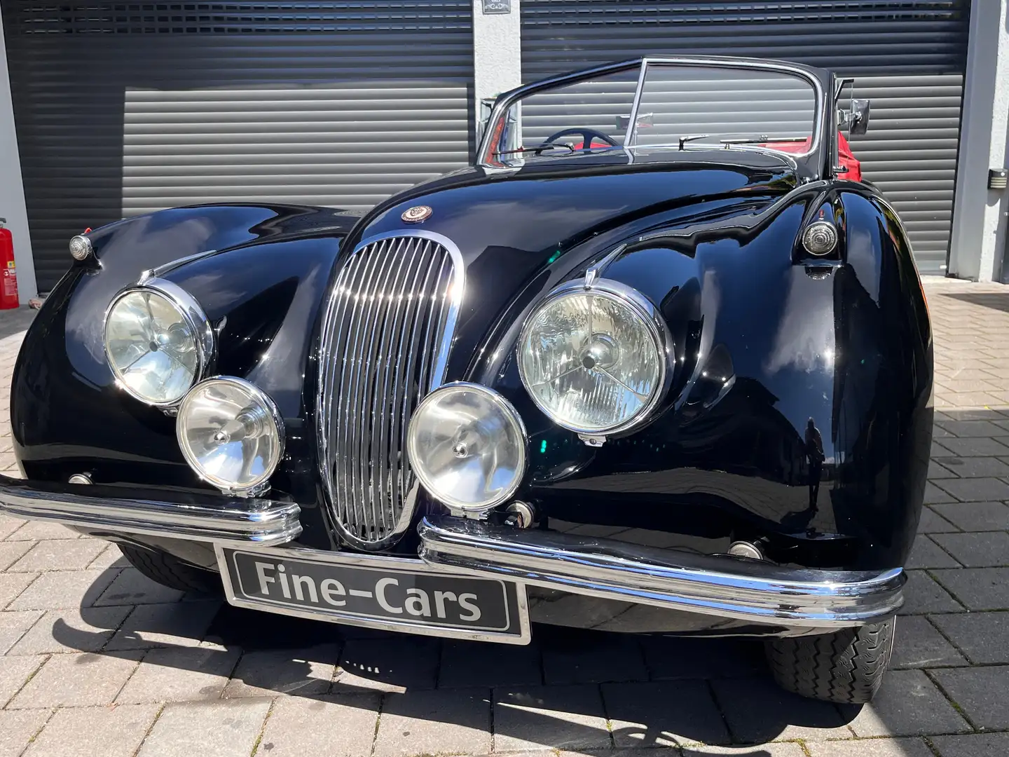 Oldtimer Jaguar XK 120 SE Drophead Cabriolet Traum-Zustand Schwarz - 2