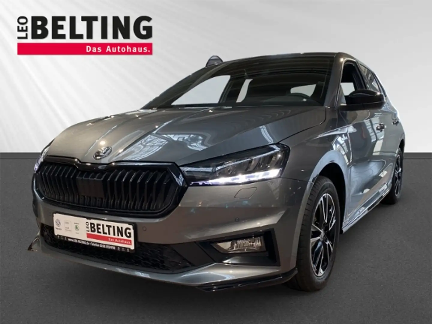 Skoda Fabia 1.0 TSI DSG Monte Carlo Kessy Smart Link  LED Grijs - 2