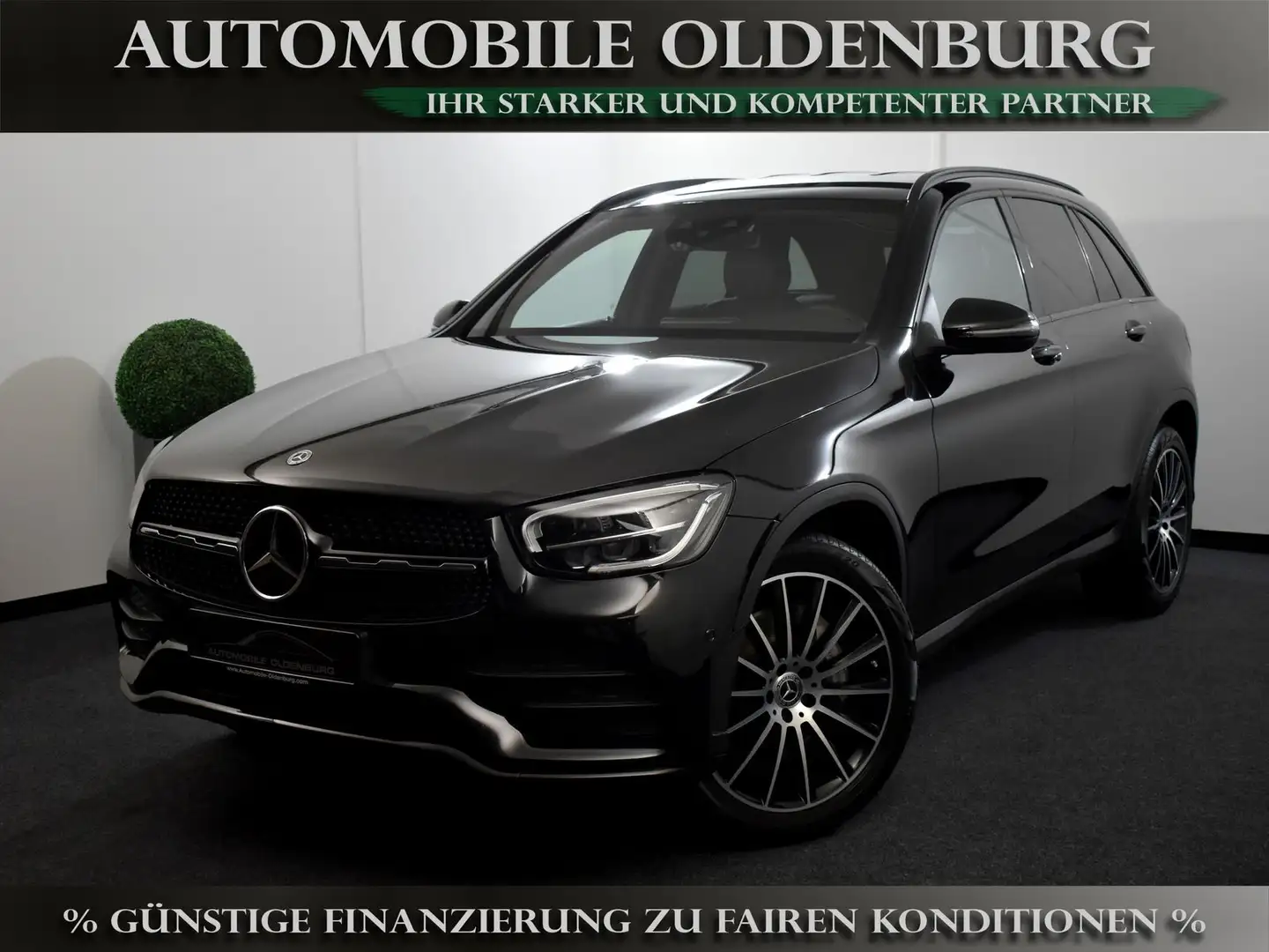 Mercedes-Benz GLC 220 d 4M AMG *Distro+*Wide*AHK*KAM*Night*DAB Noir - 1
