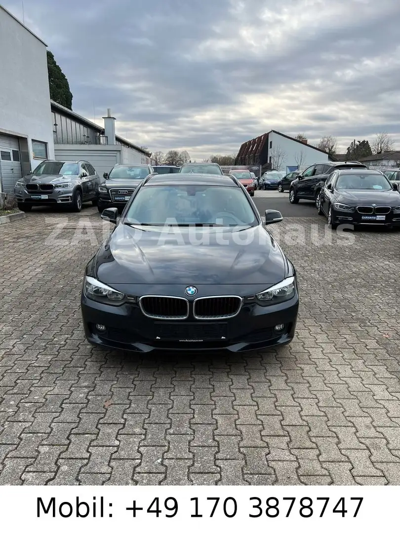 BMW 316 Baureihe 3 Touring 316d 2,0L*LEDER*NAVI*PDC Schwarz - 2