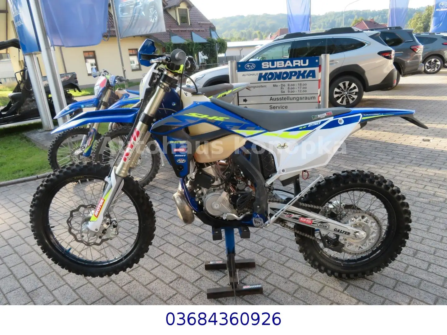 Sherco 250 SEF actory 2023 129 BH Blau - 2