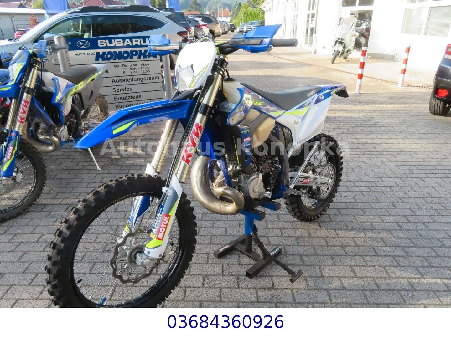 Sherco 250 SEF actory 2023 129 BH Blau - 1