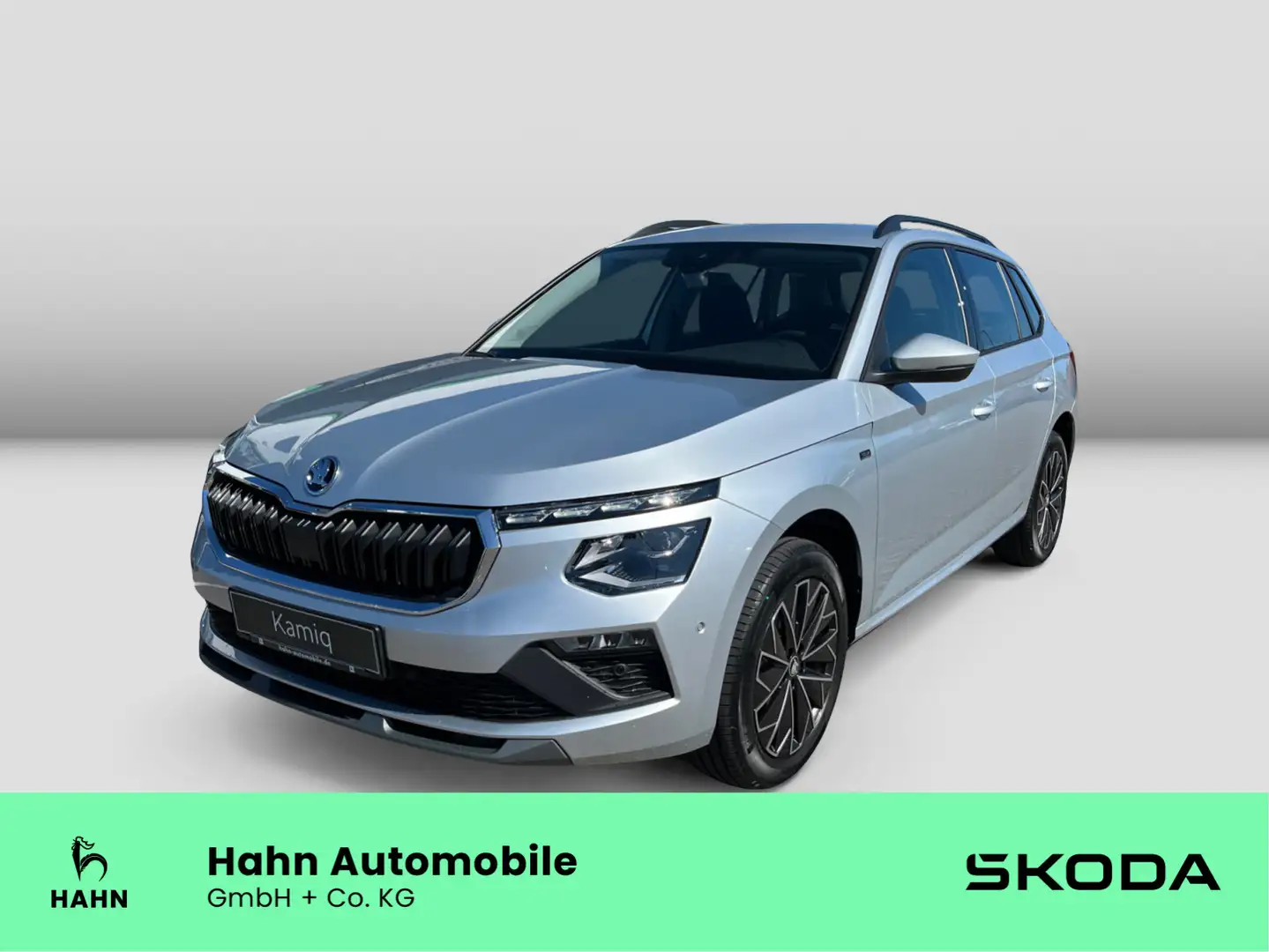 Skoda Kamiq Tour 1,5 TSI DSG LED Klimaaut PDC SHZ GRA Silber - 1