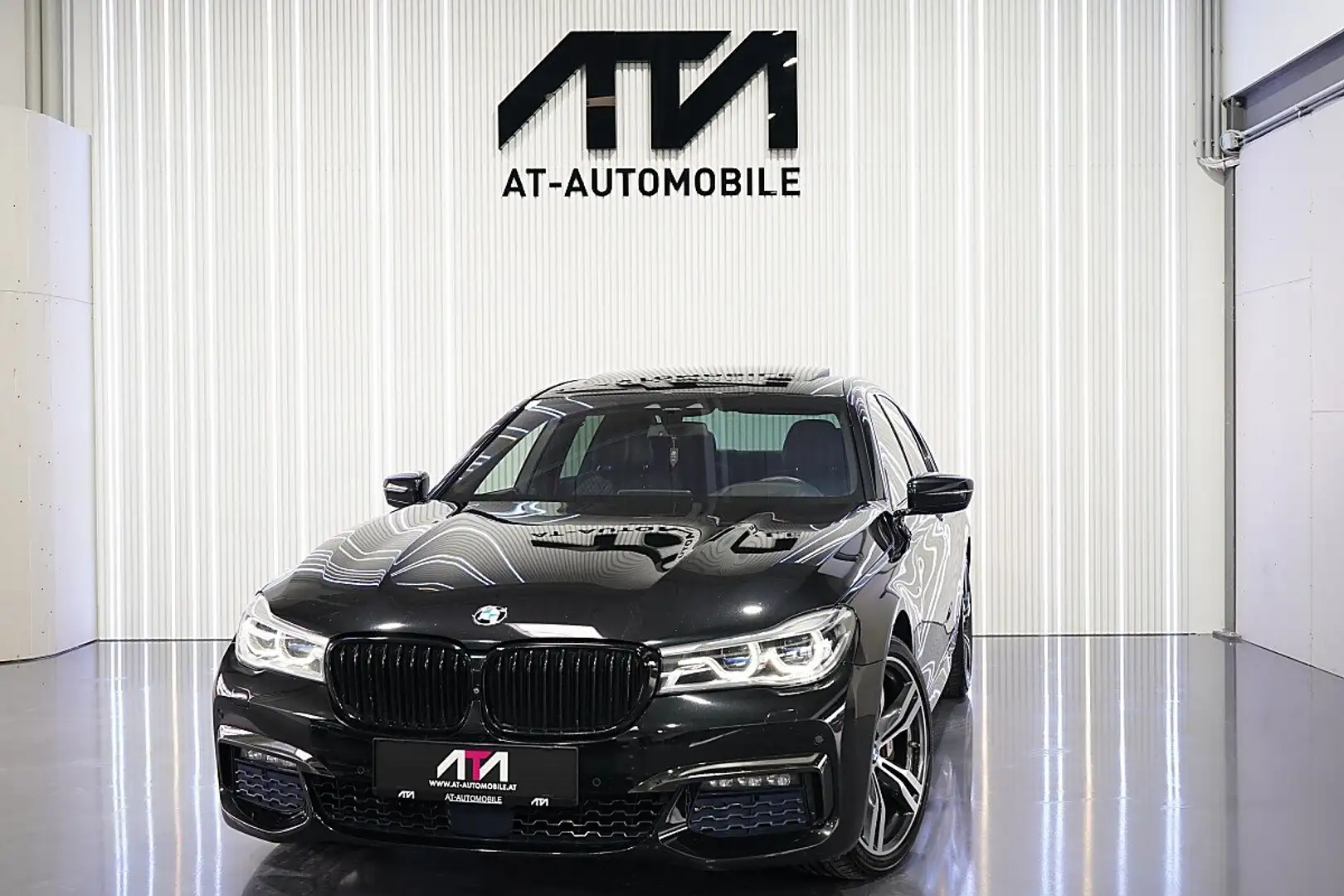 BMW 740 740d xDrive M-Paket Soft/HUD/ACC Uvm.. Schwarz - 1