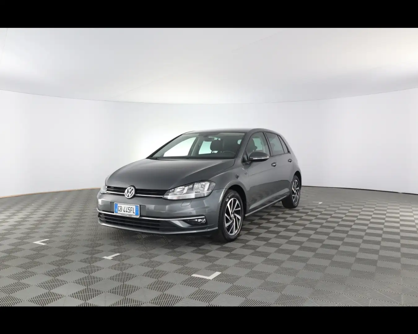 Volkswagen Golf 5 Porte 1.6 TDI BlueMotion Highline Grigio - 2