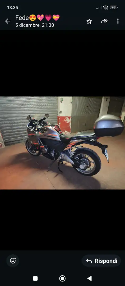 Honda VFR 1200 completo coln borse Szürke - 1