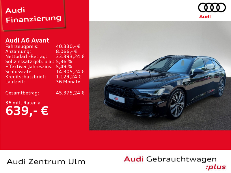 Audi A6 50 TFSI e qu S-Line AHK BLACK MATRIX — photo 3