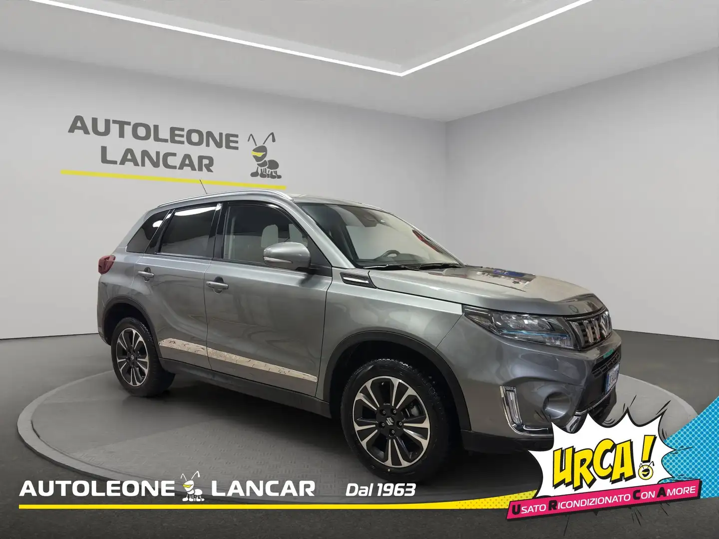 Suzuki Vitara 1.4h HYBRID Top 2wd 129cv 1 PROPRIETARIO Grigio - 1