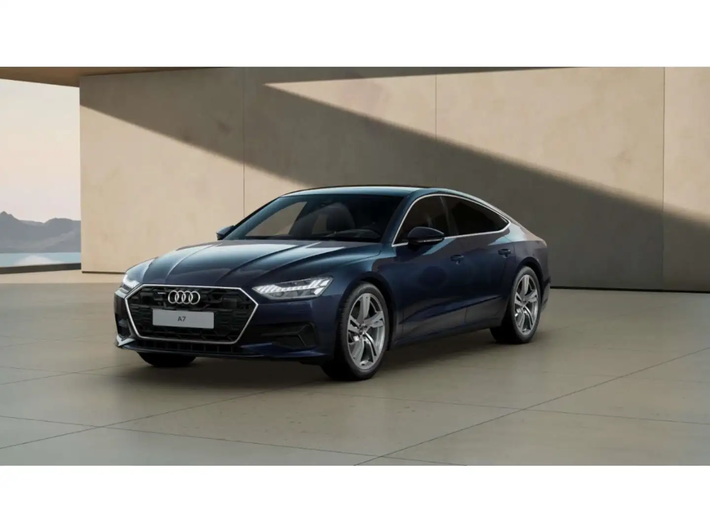 Audi A7 Sportback 45 TDI quattro AHK/P-Dach/20''/HUD Blau - 2