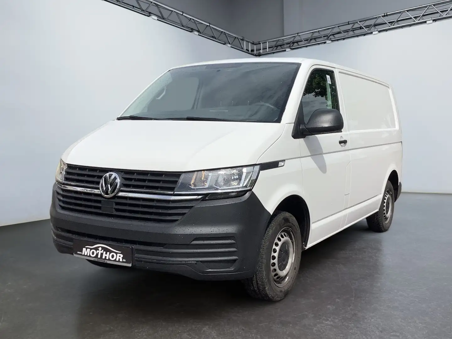 Volkswagen T6.1 Transporter Kasten 2.0 TDI DSG Klima PDC Weiß - 2