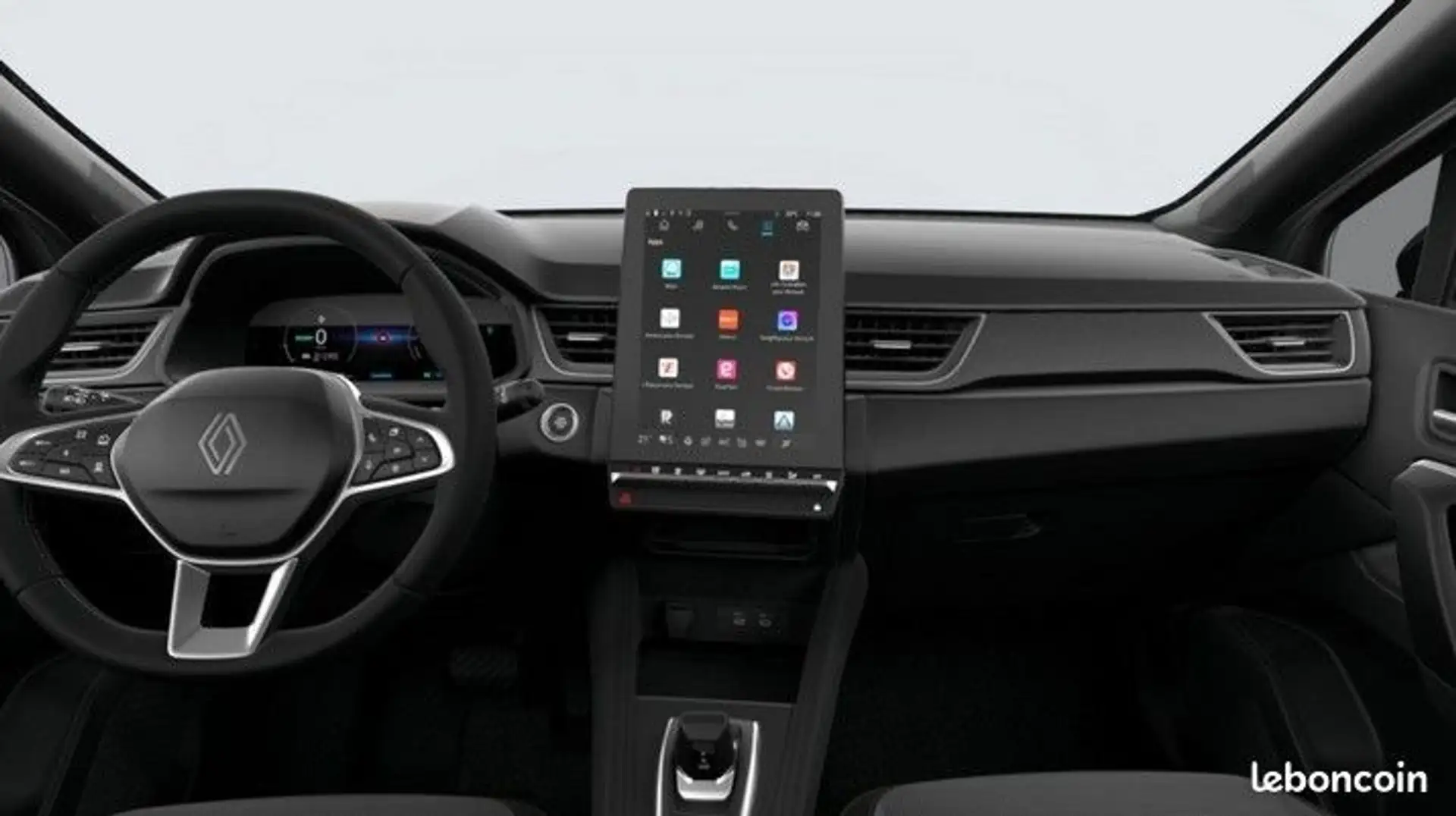 Renault Captur E-TECH FULL HYBRID 160 CH TECHNO km-14% Gris - 2