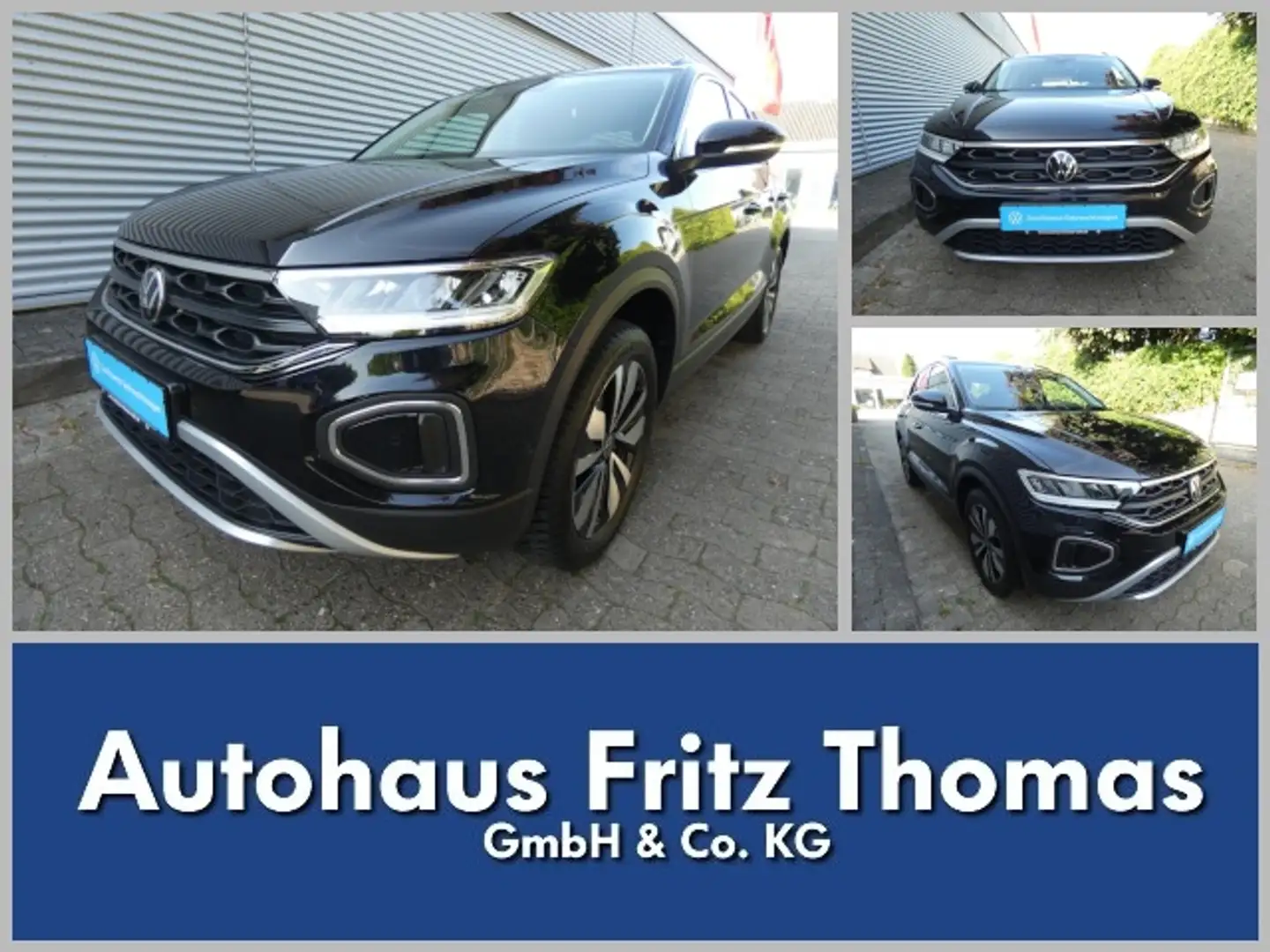 Volkswagen T-Roc 1.5 TSI DSG Move LED Navi AHK Klima ACC Klima Schwarz - 1