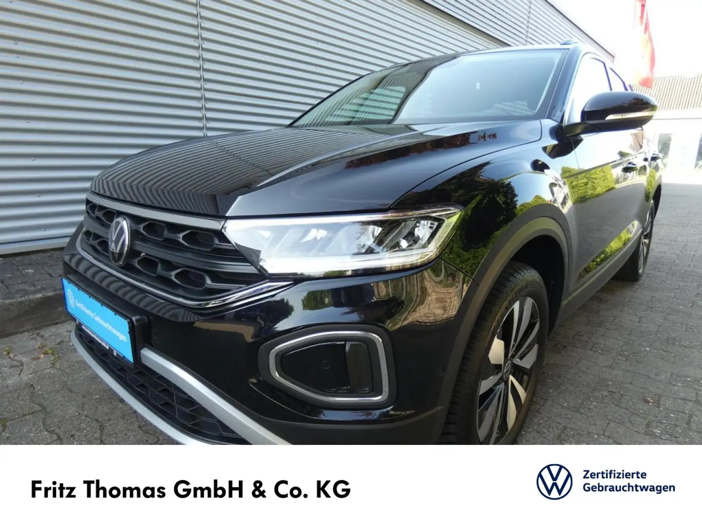Volkswagen T-Roc 1.5 TSI DSG Move LED Navi AHK Klima ACC Klima Schwarz - 2